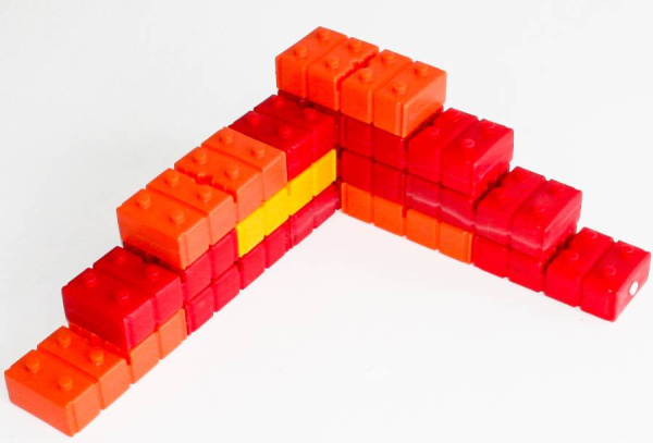 Опора-кирпич 24х12х6 см! 1 штука Тех-пласт