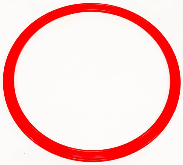 Обруч гимнастический плоский 40 см, 1 штука Тех-пласт