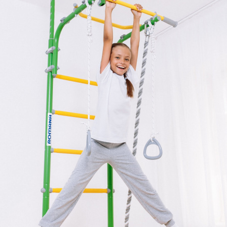 Шведская стенка детская R5 зеленое яблоко