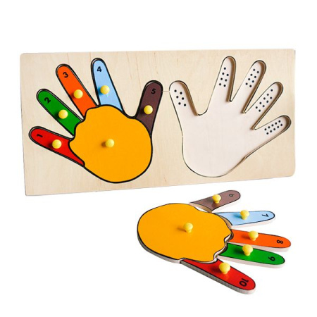 Рамка-вкладыш Руки (пальцы) ЛЭМ