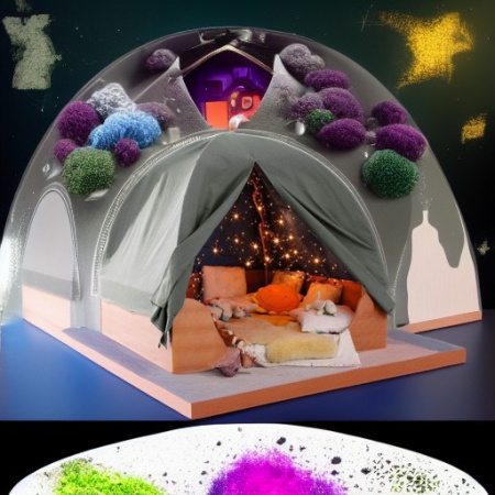 Сенсорный домик Волшебная пещера