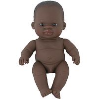 Кукла Мальчик африканец 21 см