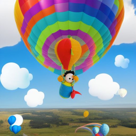 Человечек на воздушном шаре Yookidoo