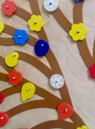 Декоративно-развивающая панель Времена года Romsens