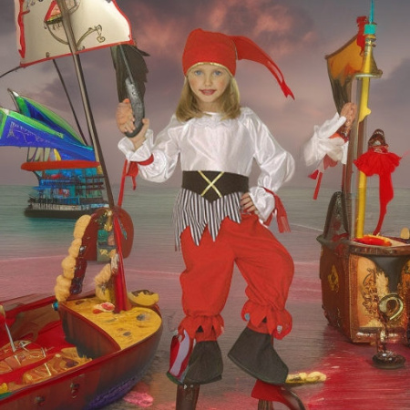 Пиратка, рост 116 Widmann