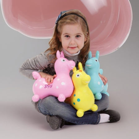 Мяч для реабилитации надувной РОДИ ДЖУНИОР, розовый Ledraplastic