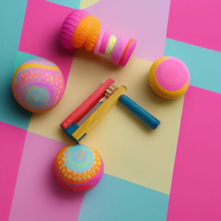 Развивающая игрушка Трещотка цветная Generic Design