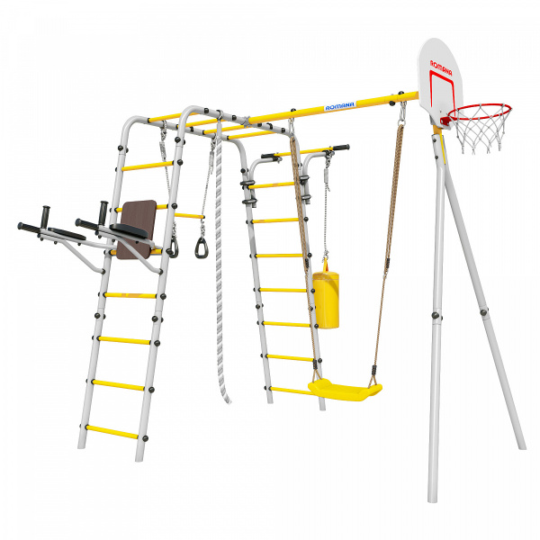 Дачный комплекс Fitness + качели ПЛАСТИКОВЫЕ