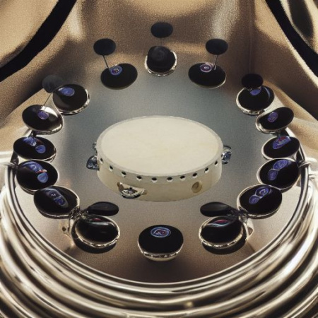 Тамбурин деревянный