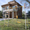 Дачный комплекс Fitness + качели ПЛАСТИКОВЫЕ