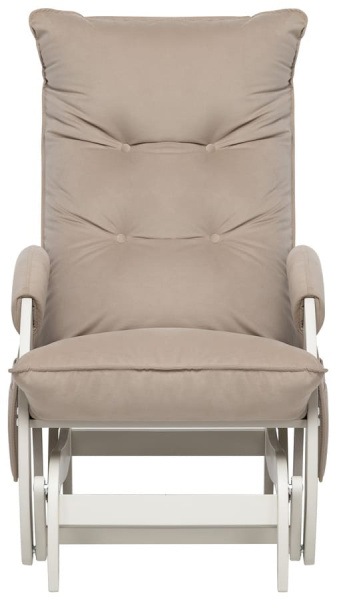 Кресло для кормления Milli Юника с карманами (слоновая кость, ткань V18)