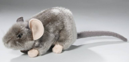 Игрушка мягкая Мышка 17 см LEOSCO