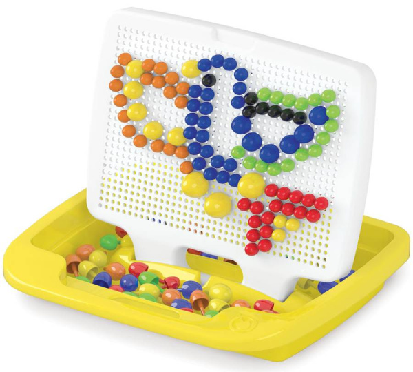 Мозаика Pixel Evo 10, 15, 20 мм 160 деталей Quercetti