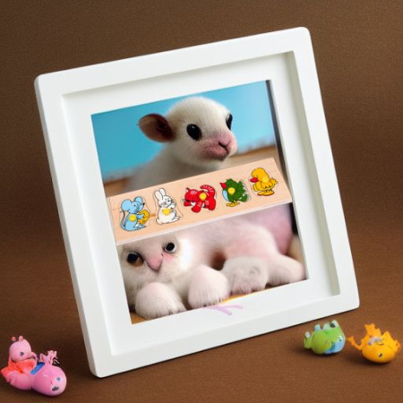 Рамка-вкладыш Детеныши ЛЭМ