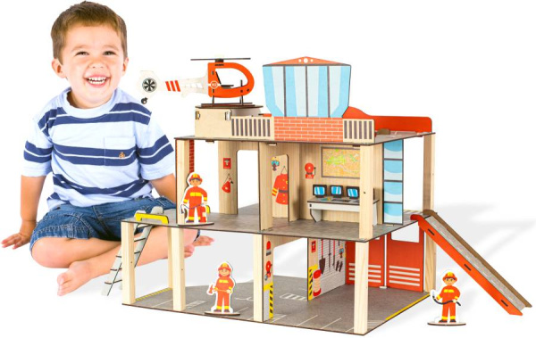 Парковка деревянная Служба спасения M-WOOD