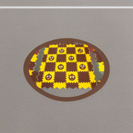 Мягкий пол универсальный СМАЙЛИКИ 33х33 см