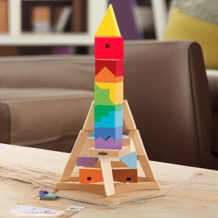 Пирамидка-головоломка БАШНЯ Woody