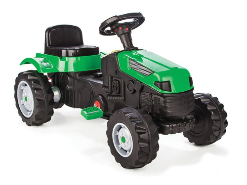 Педальная машина Трактор зеленый