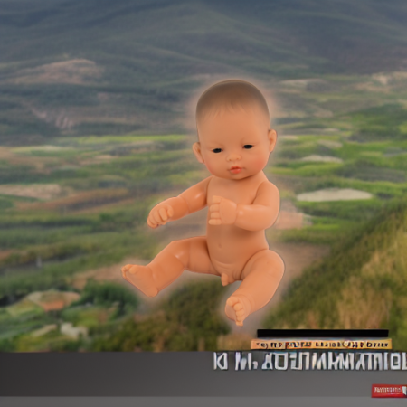 Кукла Мальчик азиат 32 см