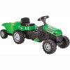 Педальная машина Трактор с прицепом Pilsan