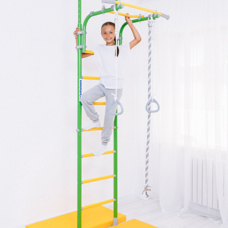 Шведская стенка детская R5 зеленое яблоко