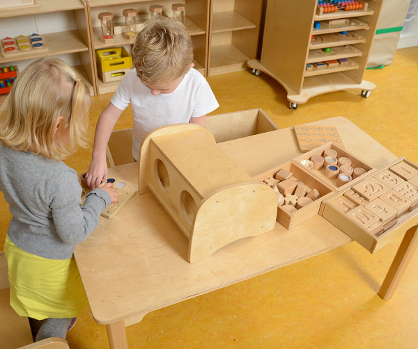 Набор Тактильные бочонки в ящике Masterkids