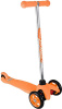 Самокат трехколесный оранжевый Moove&Fun