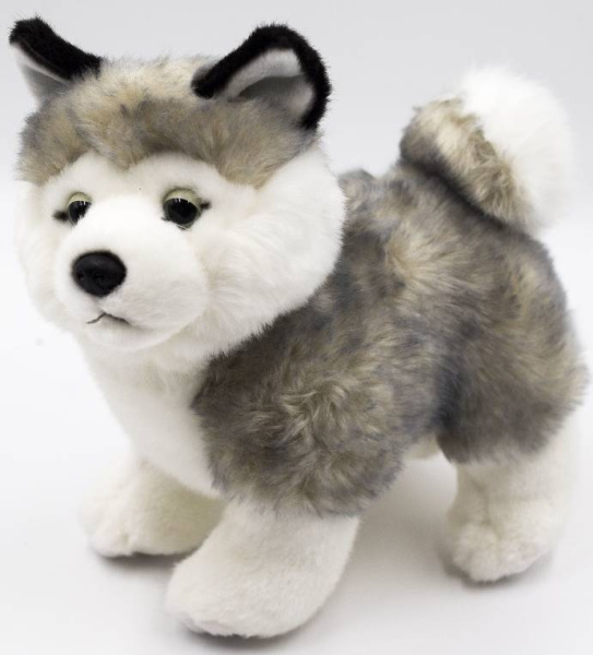 Игрушка мягкая Хаски стоящая 23 см LEOSCO