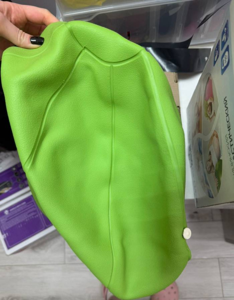 Мяч гимнастический медицинский ФИТБОЛ СТАНДАРТ 45 см, зеленый Альпина Пласт