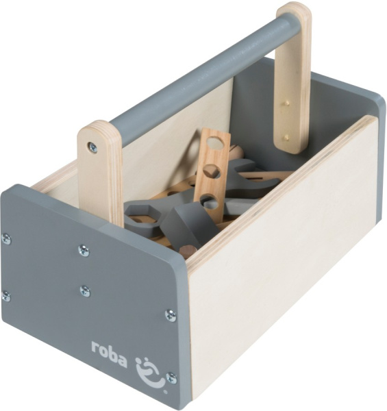 Игровой набор инструментов в ящике Roba