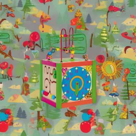 Дидактический КУБ Woody