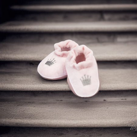 Пинетки для принцессы, розовые Teddykompaniet