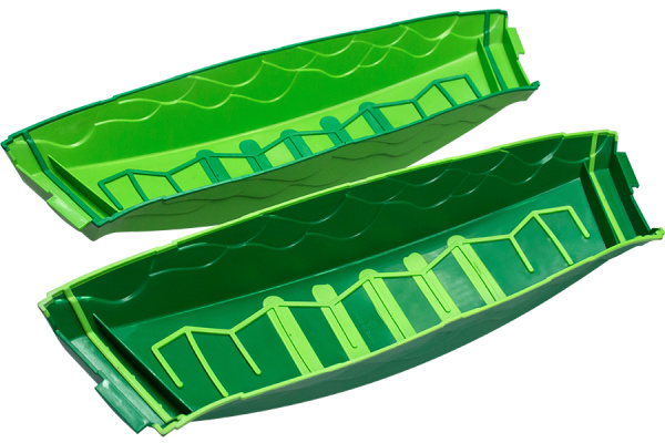 Тактильная дорожка зеленая, 8 элементов BAONILE