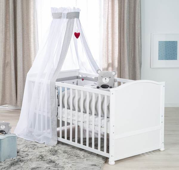 Детская кровать-трансформер 70х140 см с полным комплектом Adam&Owl Roba