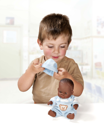 Кукла Мальчик африканец 21 см