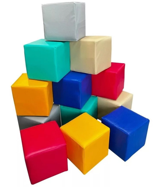 Мягкий кубик 60х60х60 см, 1 штука Лантана