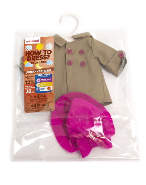 Набор одежды для куклы 32 см
