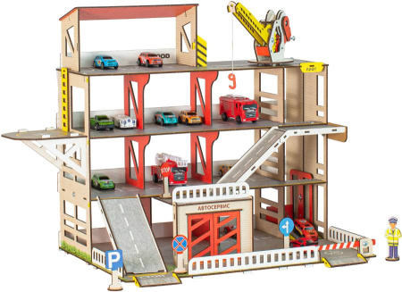 Парковка деревянная с краном M-WOOD