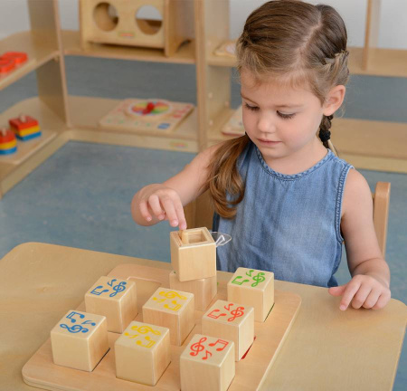 Панель настольная Звуковые кубики Masterkids