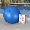 Мяч гимнастический медицинский ФИТБОЛ СТАНДАРТ 55 см, голубой Альпина Пласт