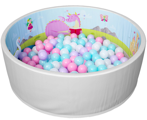 Сухой бассейн Romana Мир Внутри Принцессы, 150 шариков