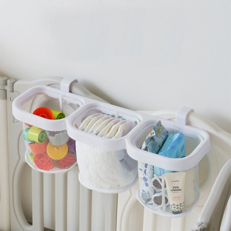 Органайзер для хранения подвесной UNIX Kids White с тремя отделениями универсальный