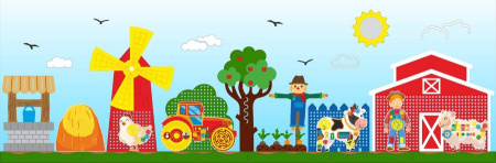Развивающая панель Веселая ферма Romsens