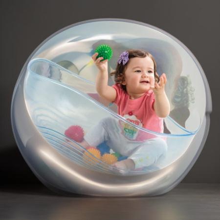 Качалка-балансир Прозрачная чаша Weplay