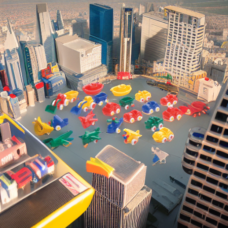 Набор машинок и авиатехники Мини 7 см, пакет 20 штук Viking Toys