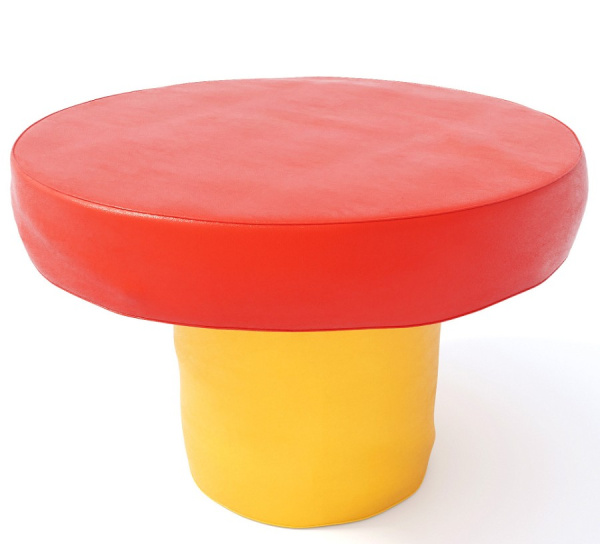 Столик круглый игровой мягкий Romana
