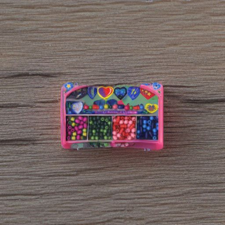 Бусины для нанизывания СЕРДЕЧКИ Woody