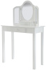 Детское трюмо с табуретом белое Roba