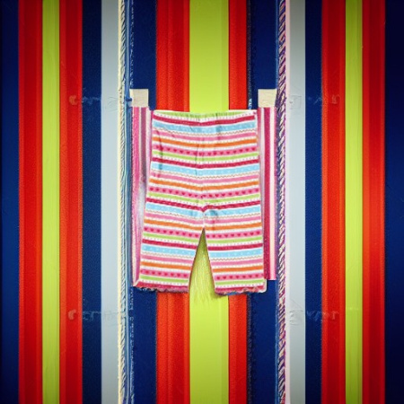 Леггинсы ПОЛОСКА, 0-3 месяца Luvable Friends