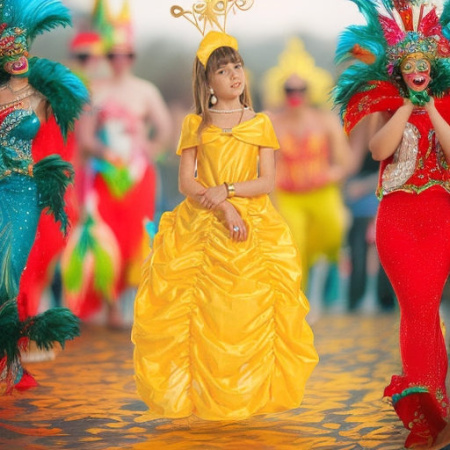 Королева красоты, рост 128 Widmann